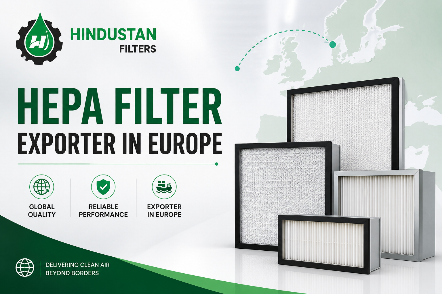 HEPA Filter Exporter in Europe