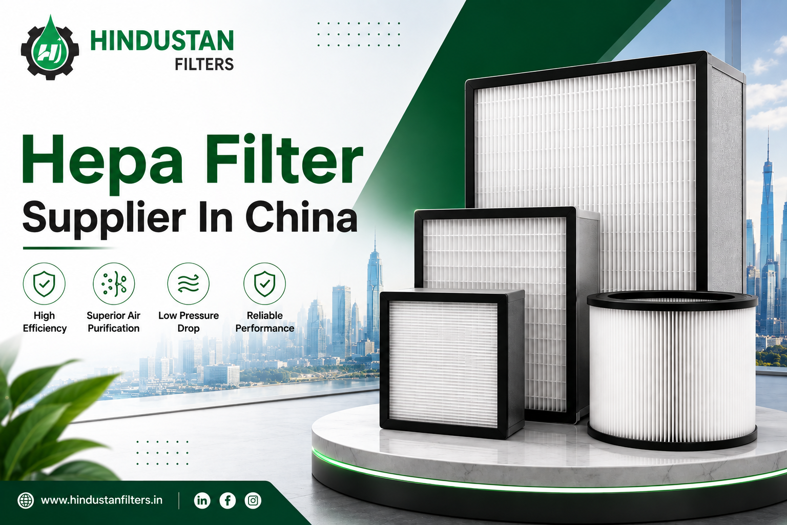 HEPA Filter Supplier In China – Hindustan Filters Premium Air Filtration Solutions