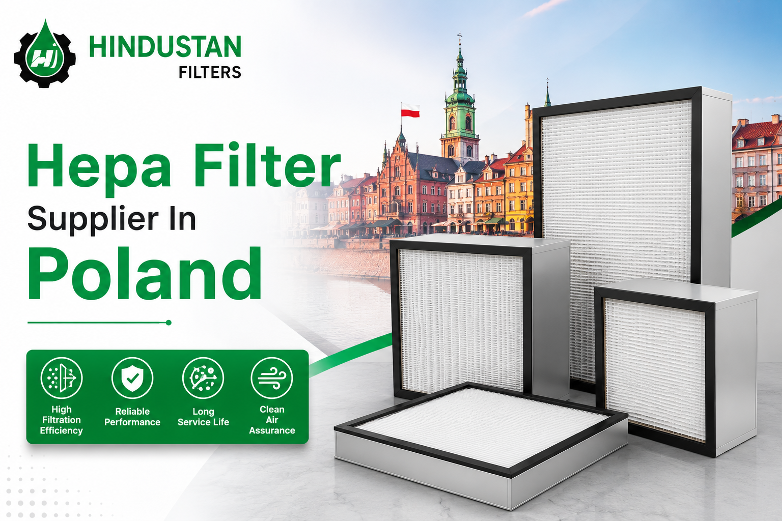 HEPA Filter Supplier In Poland – Hindustan Filters Premium Air Filtration Solutions