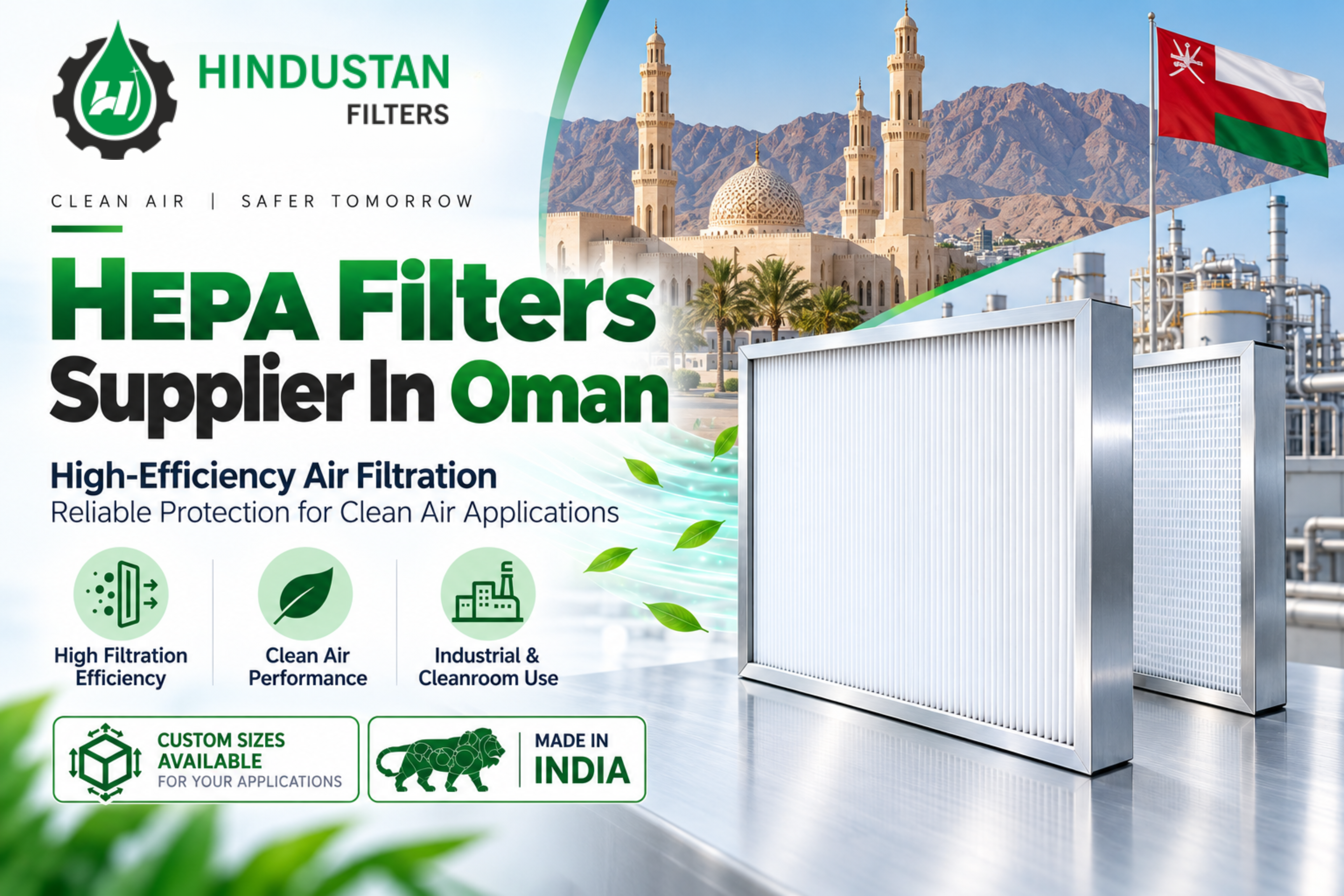 HEPA Filters Supplier In Oman