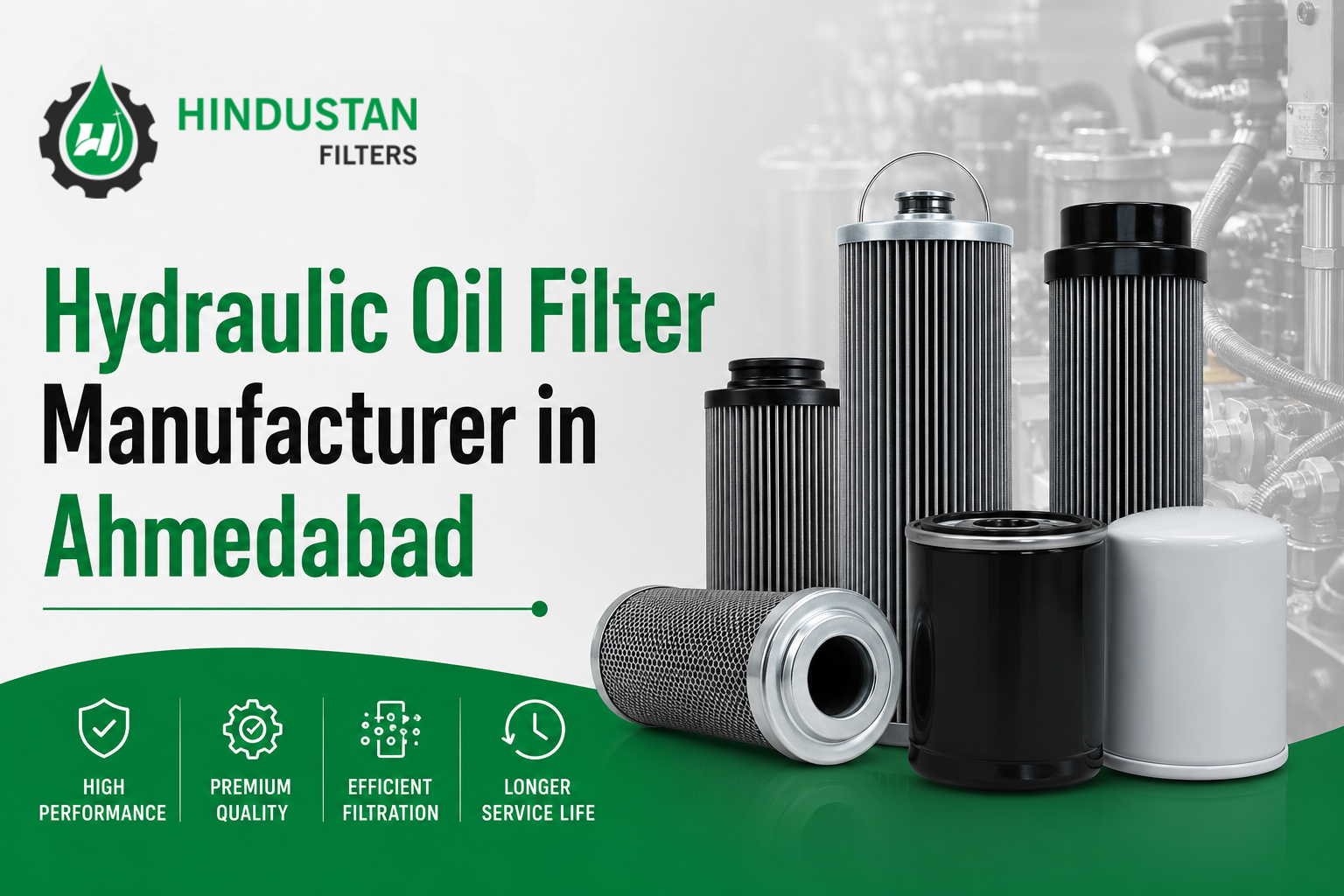 Hydraulic Oil Filter Manufacturer in Ahmedabad – Hindustan Filters Gujarat
